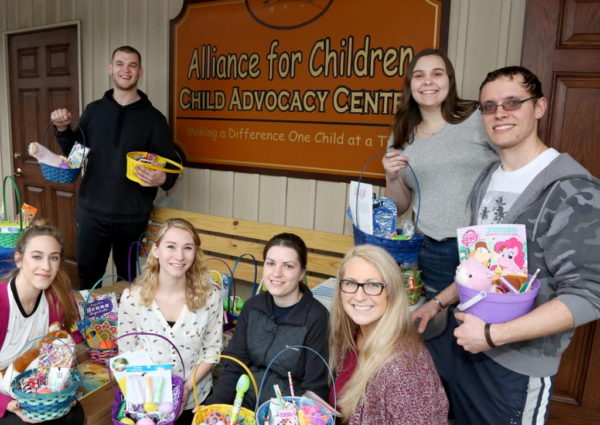 Local Students Changing Lives Through Easter Baskets