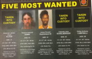 Three 'Most Wanted' Suspects Captured