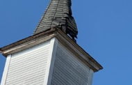 Lightning Strikes Church