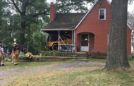 Jeep Crashes Into Herman Rd. Home