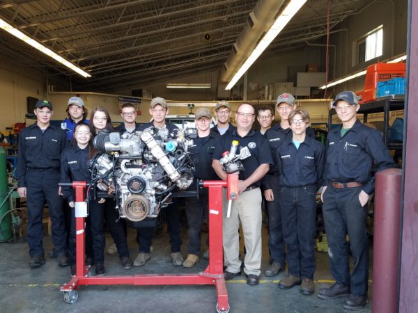 Butler County Ford Donates Engines To Vo-tech - Butlerradiocom - Butler Pa