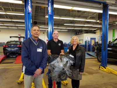 Butler County Ford Donates Engines To Vo-tech - Butlerradiocom - Butler Pa