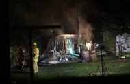 Mobile Home Destroyed In Evans City Fire