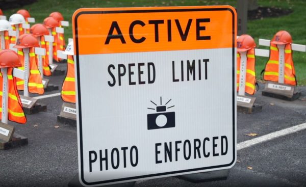 automated work zone speed enforcement program