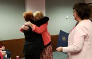 Pinkerton Honored At County Commissioner Meeting
