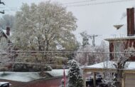 Winter Wonderland: Snowfall Hits Butler In April