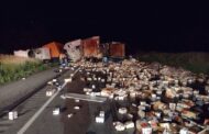 Not Pulp Fiction: Boxes Of Orange Juice Shut Down I-80