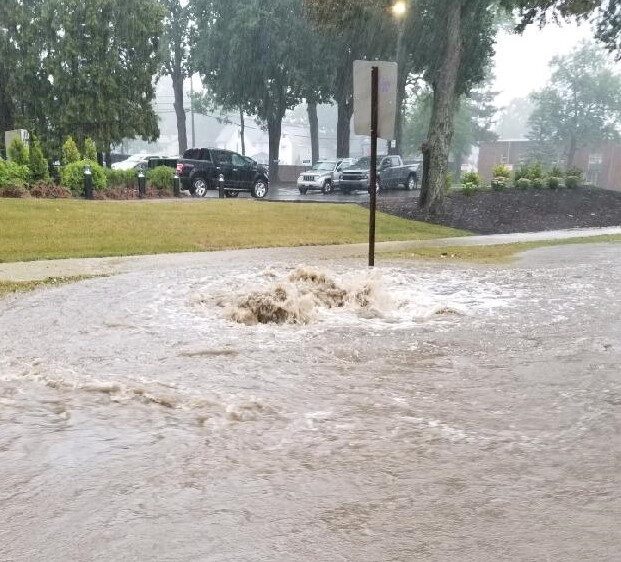 Strong Storms Knock Out Power And Bring Flooding To Downtown ...