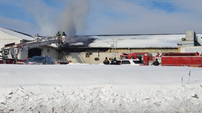 Crews Respond To Fire At Former Ibis Tek In Middlesex Twp.