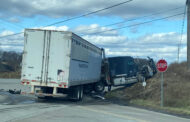 Tractor Trailer Crashes On Route 422