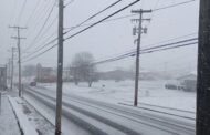 Mid-Morning Snow Squall Blankets The West End