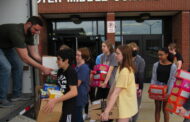 SV 8th Grader Organizes Large Food Drive