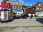 Traffic Delayed Due To Rollover Crash