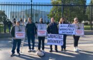 Former Students Of Fogel Rally In Front Of White House