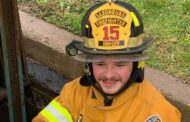 Saxonburg VFC Rescues Ducklings From Drain