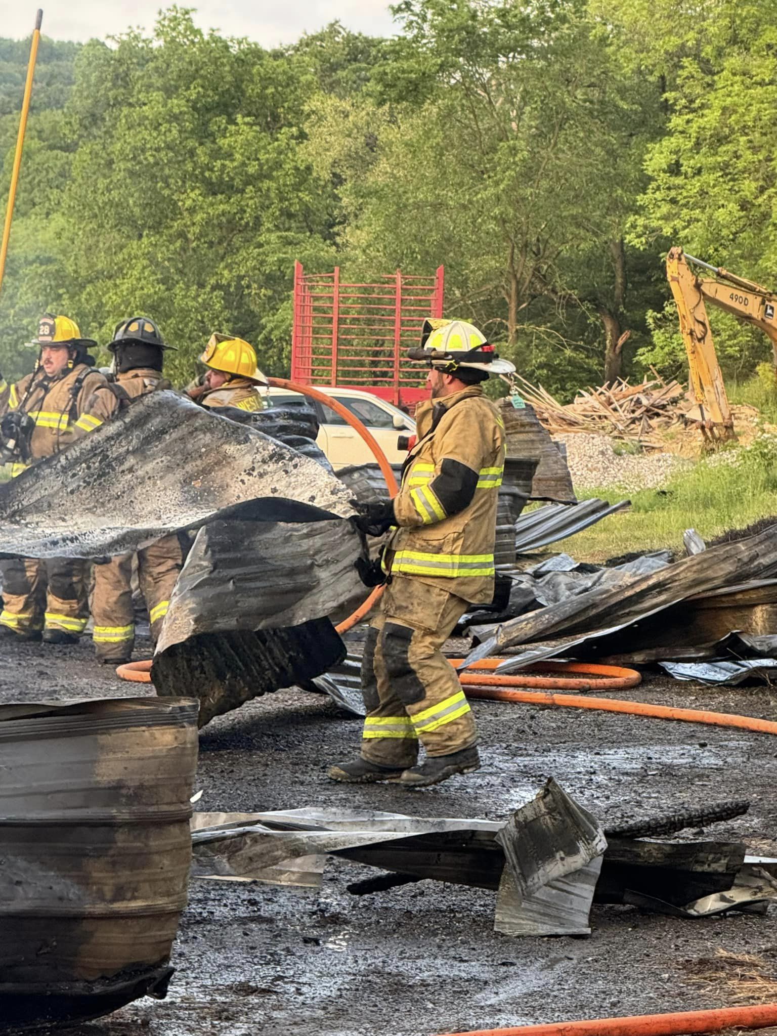 Fire Destroys Garage In Marion Twp. - ButlerRadio.com - Butler, PA