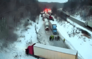 Massive Crash Shuts Down I-80