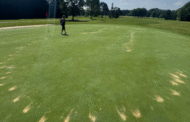 Greens At Lake Arthur Damaged