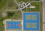 Basketball And Tennis Courts Open At Graham Park
