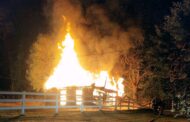 Barn Destroyed In Early Morning Fire