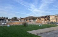 Evans City Elementary School Demolition Underway
