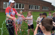 Mars Principal Hit With Silly String In Fundraiser