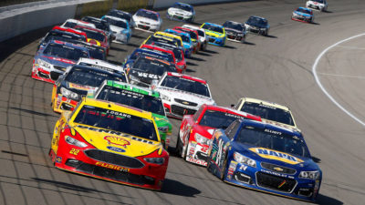 Suarez wins Nascar thriller in Atlanta